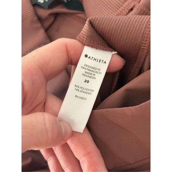 ATHLETA Brooklyn Ankle Pant size 20 hearth rose pink - Picture 8 of 8